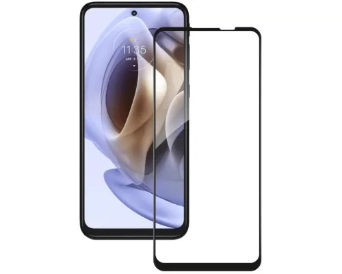 Скло захисне ACCLAB Full Glue MOTO G31/G41 Black (1283126546105)