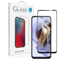Скло захисне ACCLAB Full Glue MOTO G31/G41 Black (1283126546105)