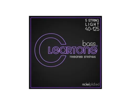 Струни для гітари Cleartone Bass Nickel-Plated Light 5 String (40-125) (6440-5)