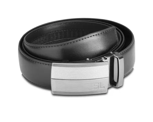Ремінь Semi Line Чоловічий Шкіряний Black (DAS303139)