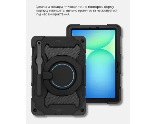 Чохол до планшета BeCover Stand Samsung Galaxy Tab S10 FE Plus (SM-X620/SM-X626) 13.1" Black (714564)