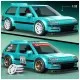 Конструктор Mattel Brick Shop Speed Honda Custom 90 Civic EF (JHF62)