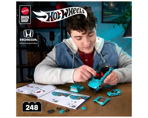 Конструктор Mattel Brick Shop Speed Honda Custom 90 Civic EF (JHF62)