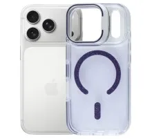 Чохол до мобільного телефона BeCover FIBRA Star Shine MagSafe Apple iPhone 17 Pro Purple (715430)