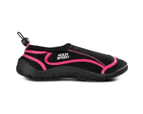 Аквашузи Aqua Speed Aqua Shoe Model 704-19 чорний, малиновий 36 (5908217695611)