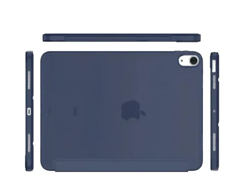 Чохол до планшета BeCover Tri Fold Hard Apple iPad Air 11" M4 2026 Deep Blue (715243)