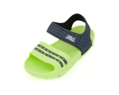 Сандалії Aqua Speed Noli 515-84 зелений, темно-синій 27 (5908217669483)