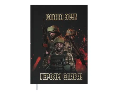 Тижневик Buromax недатований HEROES, A5, чорно-бордовий (BM.2063-81)
