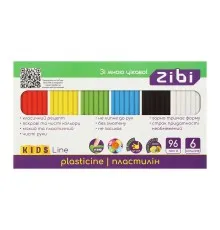 Пластилін ZiBi KIDS Line 6 кольорів, 96 г (ZB.6271)