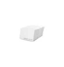 Безконтактна картка Voltronic 125кГц, TK4100, 1.6мм, для перезапису, біла, з прорізом, 100шт. (YT33347)