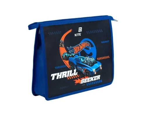 Папка на блискавці Kite A4+ Hot Wheels (HW26-428)