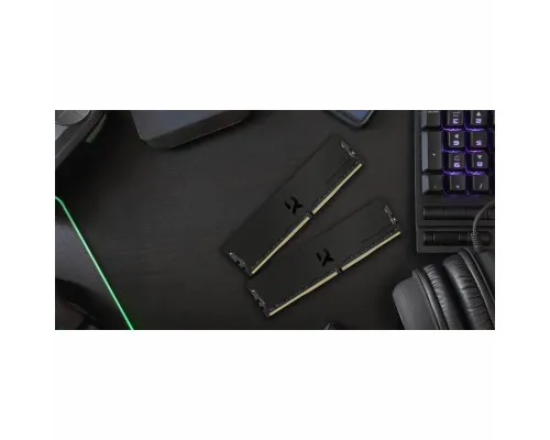 Модуль пам'яті для комп'ютера DDR4 32GB (2x16GB) 3600 MHz Iridium Pro Deep Black Goodram (IRP-K3600D4V64L18/32GDC)