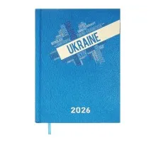Тижневик Buromax датований 2026 POWER, A5, блакитний (BM.2157-14)