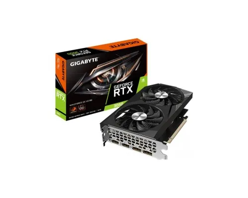 Відеокарта GIGABYTE GeForce RTX3050 8Gb WINDFORCE OC V2 (GV-N3050WF2OCV2-8GD)