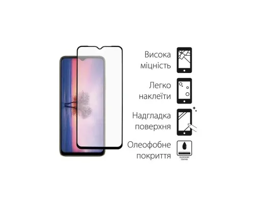 Чохол до мобільного телефона Dengos Kit for OPPO A17K case + glass (Blue) (DG-KM-02)