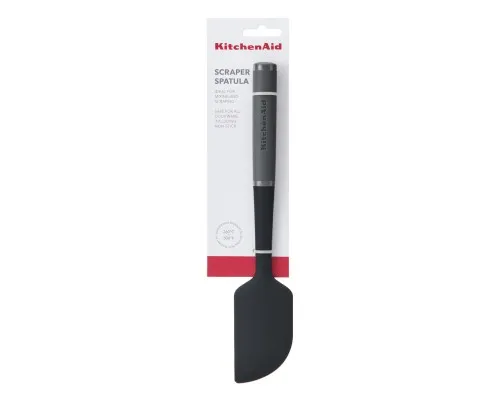 Лопатка кухонна KitchenAid Coreline для тіста, 30 см, сірий (KAS031OHCGG)