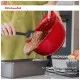 Лопатка кухонна KitchenAid Coreline для тіста, 30 см, сірий (KAS031OHCGG)