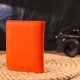 Гаманець Canpellini З натуральної шкіри Помаранчевий (21680)
