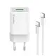 Зарядний пристрій ColorWay GaN Mini 30W PD Port PPS USB (Type-C PD + USB QC4.0) cable Type-C (CW-CHS053PDC-WT)