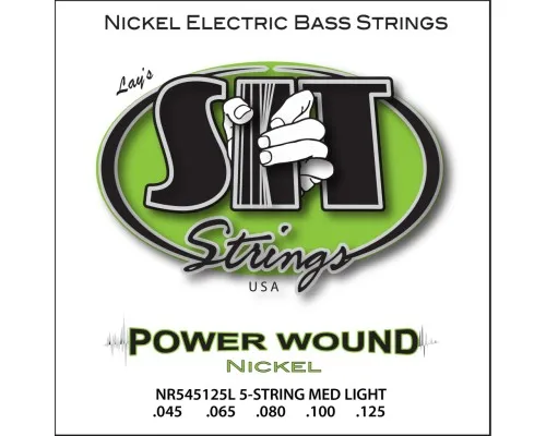 Струни для гітари SIT Strings NR545125L (45-125) (226938)