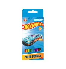Олівці кольорові Kite Hot Wheels тригранні, 12 кольорів (HW25-053)