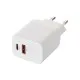 Зарядний пристрій EMOS V02G20 1xUSB-A + 1xUSB-C PD20W GaN (V02G20)