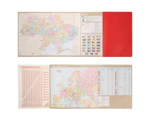 Тижневик Leo planner А5 датований 2026 "Vitto", м‘який, червоний, 368 сторінок (252643)