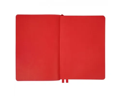 Тижневик Leo planner А5 датований 2026 "Vitto", м‘який, червоний, 368 сторінок (252643)