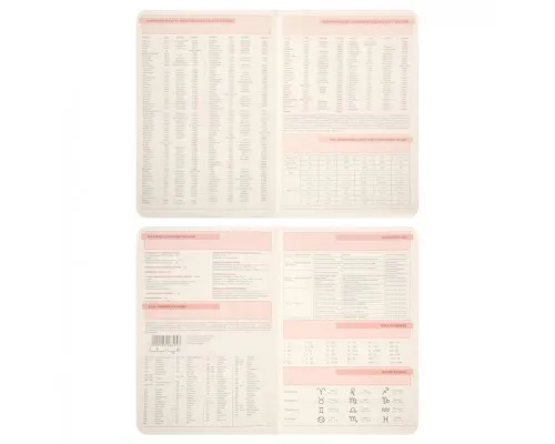 Тижневик Leo planner А5 датований 2026 "Vitto", м‘який, червоний, 368 сторінок (252643)
