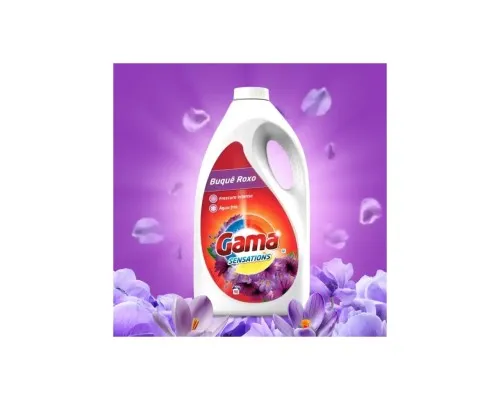 Гель для прання Gama Buque Roxo З квітковим ароматом 4.05 л (8435495833895)