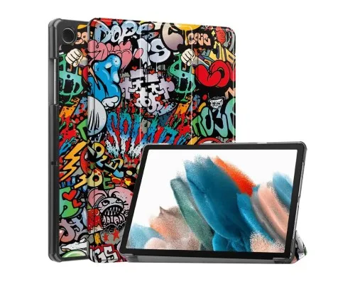 Чохол до планшета BeCover Smart Case Samsung Galaxy Tab A11 Plus SM-X236B 11.0" Graffiti (714005)