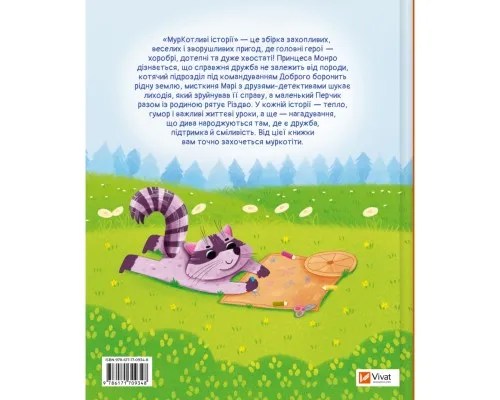 Книга МурКотливі історії - Зоряна Биндас Vivat (9786171709348)