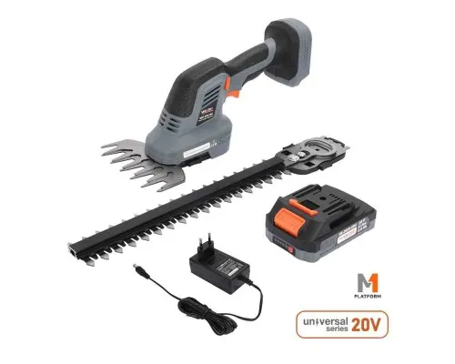 Кущоріз SEQUOIA 2в1 20V, 2Ah, лезо 30см, ширина ножиць 15см (SBHT2012-UNI)