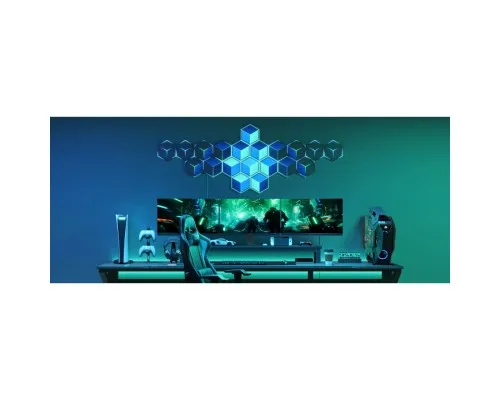 Світильник Govee H606A Glide Hexagon Light, 7шт, RGBIC WI-FI/Bluetooth, Meteor grey (H606AC81)