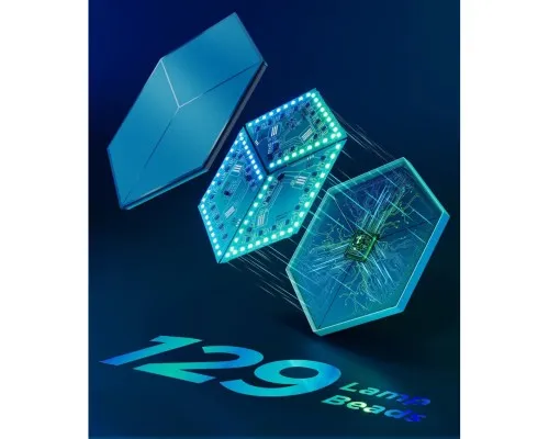 Світильник Govee H606A Glide Hexagon Light, 7шт, RGBIC WI-FI/Bluetooth, Meteor grey (H606AC81)