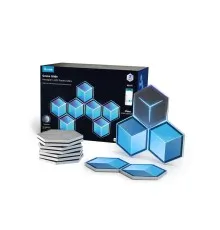 Світильник Govee H606A Glide Hexagon Light, 7шт, RGBIC WI-FI/Bluetooth, Meteor grey (H606AC81)