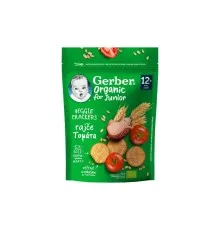 Дитяче печиво Gerber Пшеничне з томатом з 12 місяців 100 г (1627034)