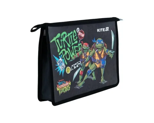 Папка на блискавці Kite A4+ Ninja Turtles (NT25-428)