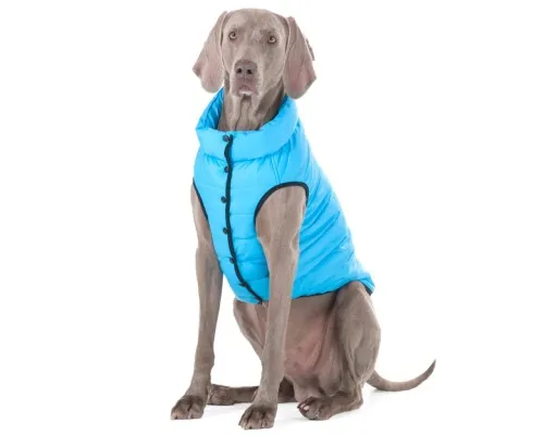 Курточка для тварин Airy Vest One M 50 блакитна (20732)