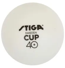 М'ячик для настільного теніса Stiga Cup ABS 12 шт (1110-2510-12) (931161)