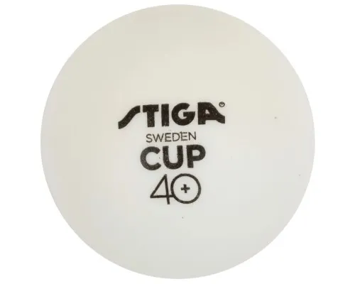 М'ячик для настільного теніса Stiga Cup ABS 12 шт (1110-2510-12) (931161)