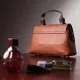 Сумка Vintage З натуральної шкіри Руда (22669)