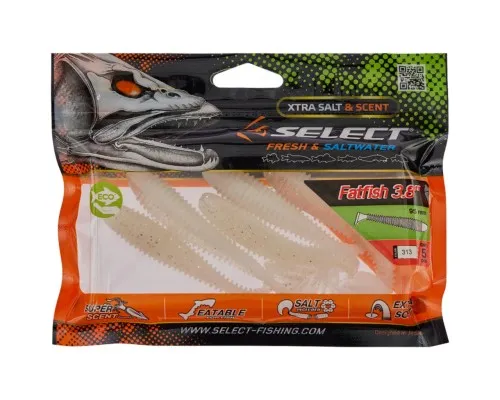 Силікон рибальський Select FatFish 3.8" 313 (5 шт/уп) (1870.72.11)