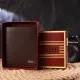 Гаманець Canpellini З натуральної шкіри Коричневе (21498)