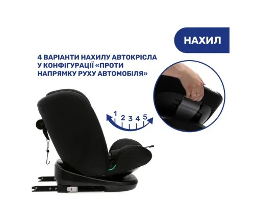 Автокрісло Chicco Mokita i-Size, гр. 1/2/3, чорне (8058664167401) (87033.95)