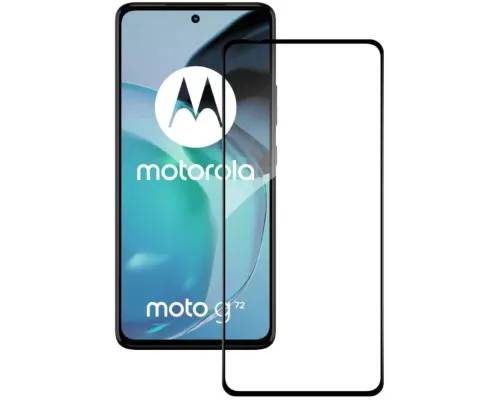 Скло захисне ACCLAB Full Glue Moto G72 Black (1283126583025)