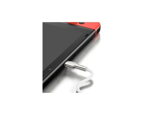 Дата кабель USB-C to Lightning 1.0m Cafule Metal PD 20W white Baseus (CATLJK-A02)