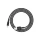 Дата кабель USB 2.0 AM to Lightning 1.2m 2.4A silicone C2-02 black Acefast (AFC2-02B)