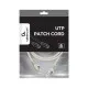 Патч-корд 7.5м UTP cat 6 CU gray Cablexpert (PP6U-CU-7.5M)