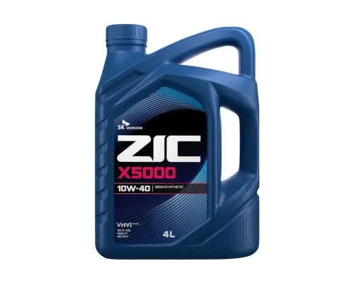 Моторна олива ZIC 10W-40 X5000 4л (162658)